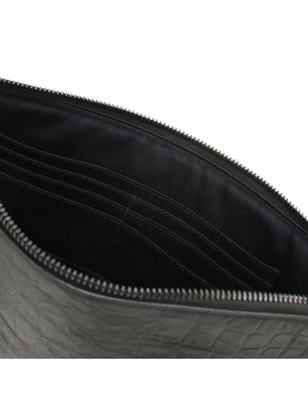 Saint Laurent Clutch Embossed Calfskin